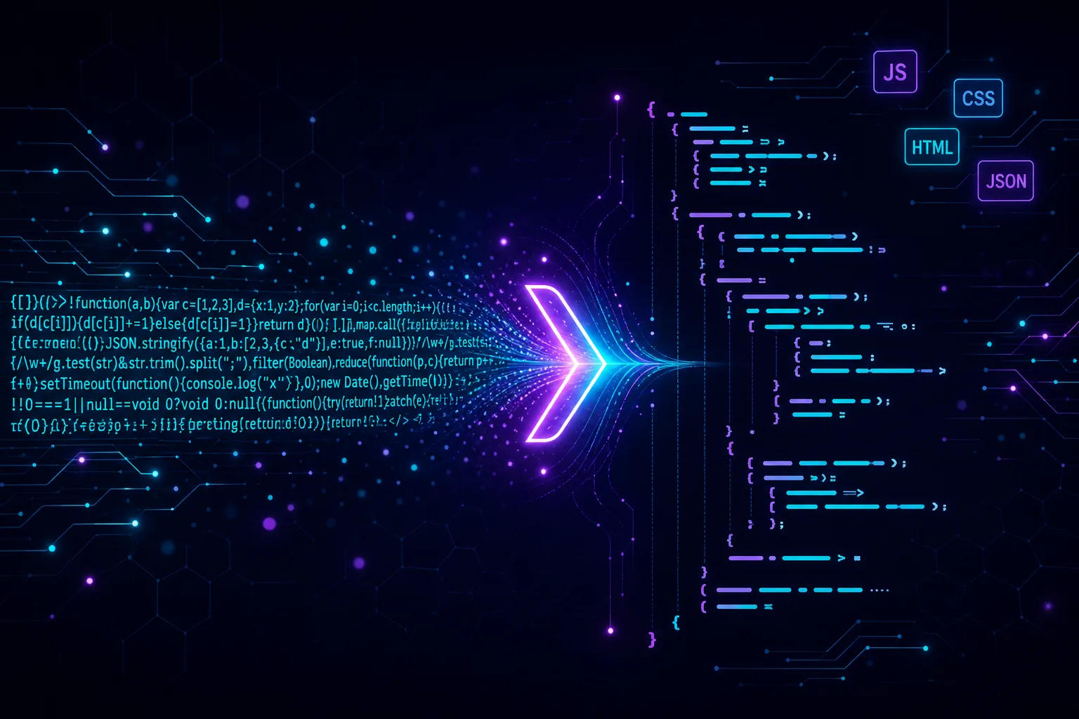 Beautifier du code en ligne : Rendre votre JS, CSS, HTML et JSON lisible en un clic
