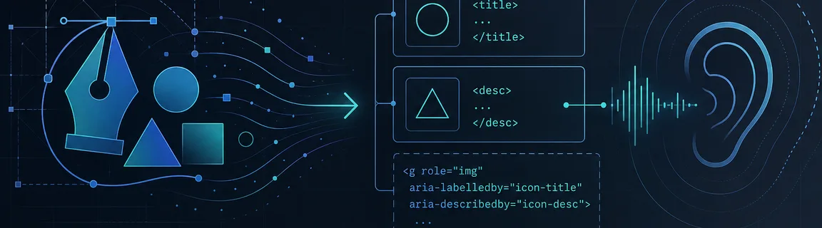 SVG Accessibility: Validate title, desc and Structure Without Breaking Optimization