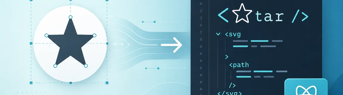 SVG → React : du fichier brut au composant prêt à l'emploi